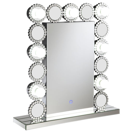 Aghes Rectangular Table Mirror with LED Lighting Mirror - 961624 - Vega Furniture