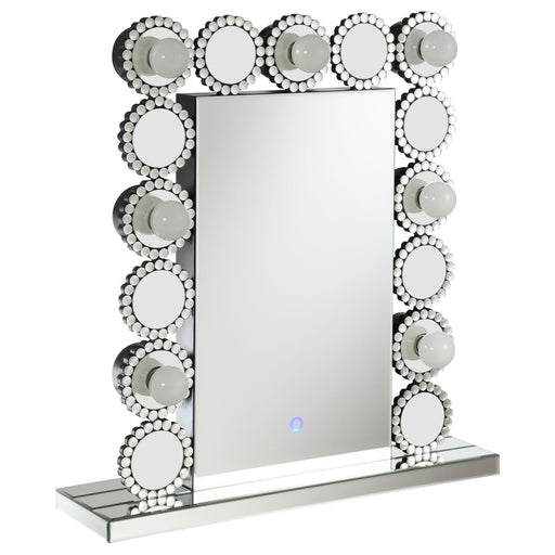 Aghes Rectangular Table Mirror with LED Lighting Mirror - 961624 - Vega Furniture