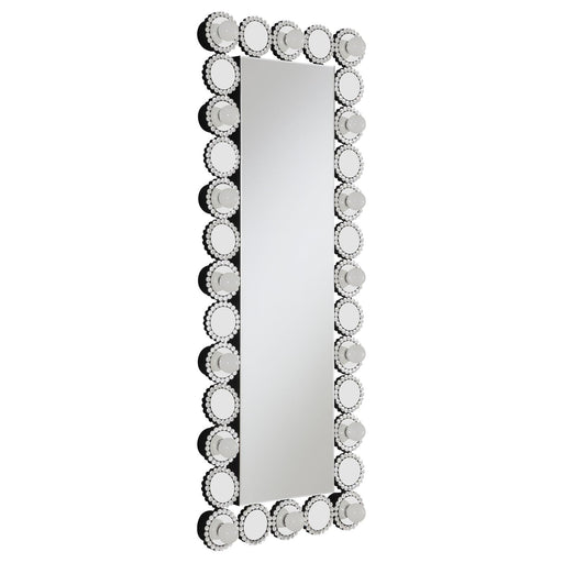 Aghes Rectangular Wall Mirror with LED Lighting Mirror - 961623 - Vega Furniture