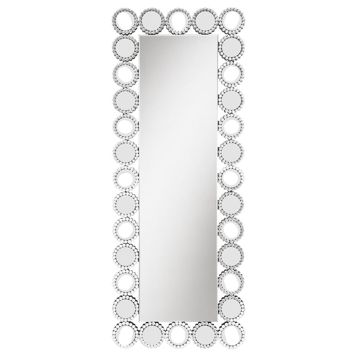 Aghes Rectangular Wall Mirror with LED Lighting Mirror - 961623 - Vega Furniture