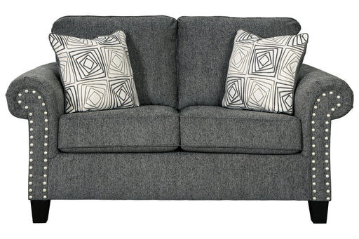 Agleno Charcoal Loveseat - 7870135 - Vega Furniture