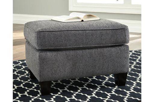 Agleno Charcoal Ottoman - 7870114 - Vega Furniture