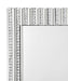 Aideen Silver Rectangular Wall Mirror with Vertical Stripes of Faux Crystals - 961614 - Vega Furniture