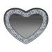 Aiko Silver Heart Shape Wall Mirror - 961535 - Vega Furniture