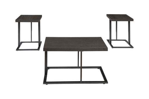 Airdon Bronze Finish Table, Set of 3 - T194-13 - Vega Furniture