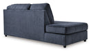 Albar Place Cobalt 2-Piece LAF Chaise Sectional - SET | 9530203 | 9530216 - Vega Furniture