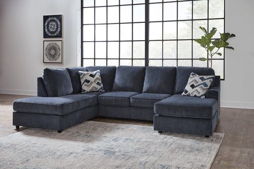 Albar Place Cobalt 2-Piece LAF Chaise Sectional - SET | 9530203 | 9530216 - Vega Furniture