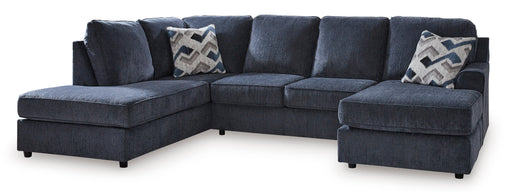 Albar Place Cobalt 2-Piece LAF Chaise Sectional - SET | 9530203 | 9530216 - Vega Furniture