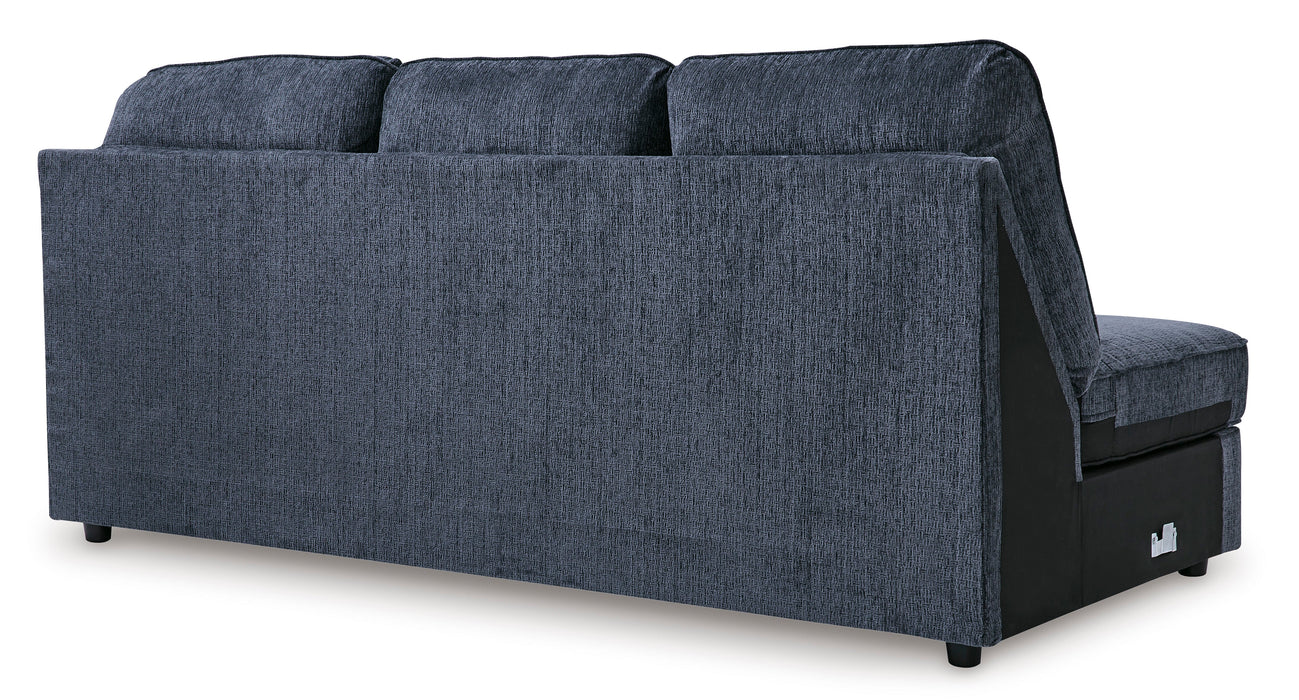 Albar Place Cobalt 2-Piece LAF Chaise Sectional - SET | 9530203 | 9530216 - Vega Furniture