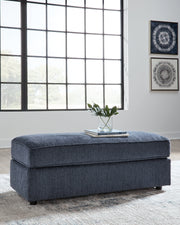 Albar Place Cobalt Oversized Accent Ottoman - 9530208 - Vega Furniture