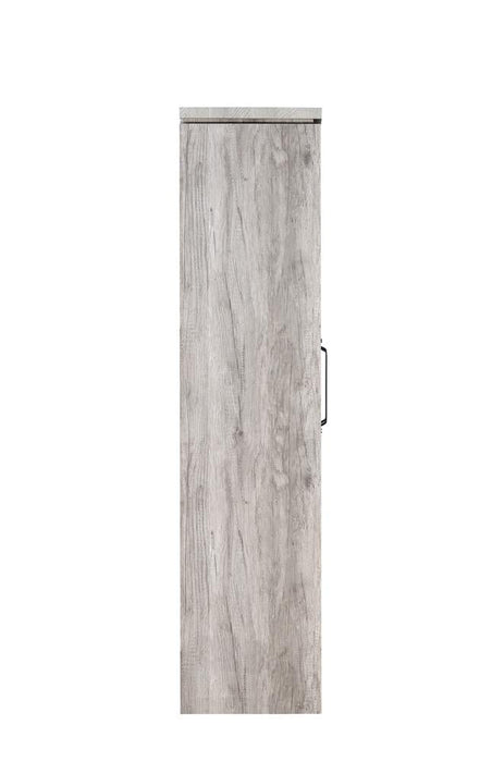 Alejo Gray Driftwood 2-Door Tall Cabinet - 950783 - Vega Furniture