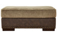 Alesbury Chocolate Ottoman - 1870414 - Vega Furniture