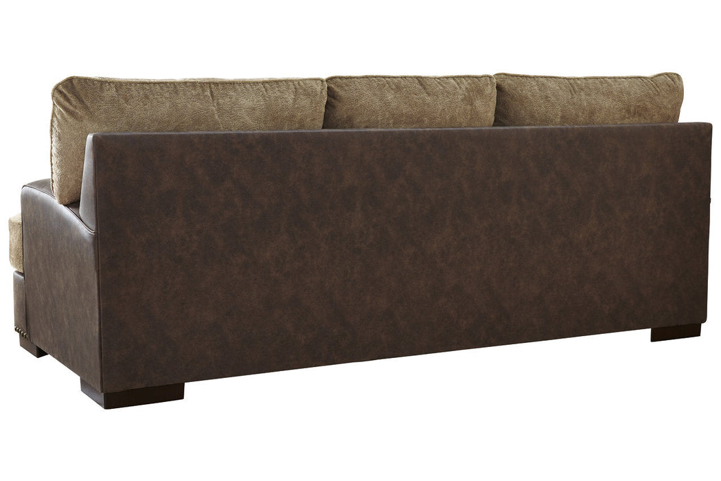 Alesbury Chocolate Sofa - 1870438 - Vega Furniture