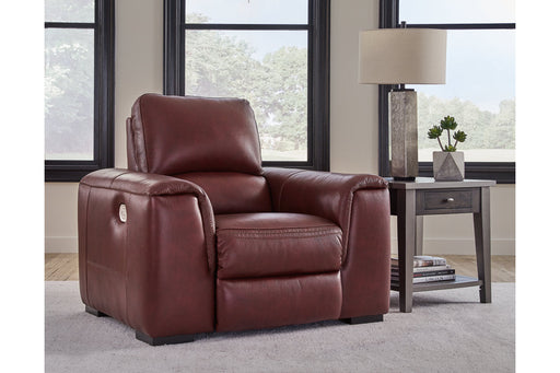 Alessandro Garnet Power Recliner - U2550113 - Vega Furniture