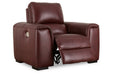 Alessandro Garnet Power Recliner - U2550113 - Vega Furniture