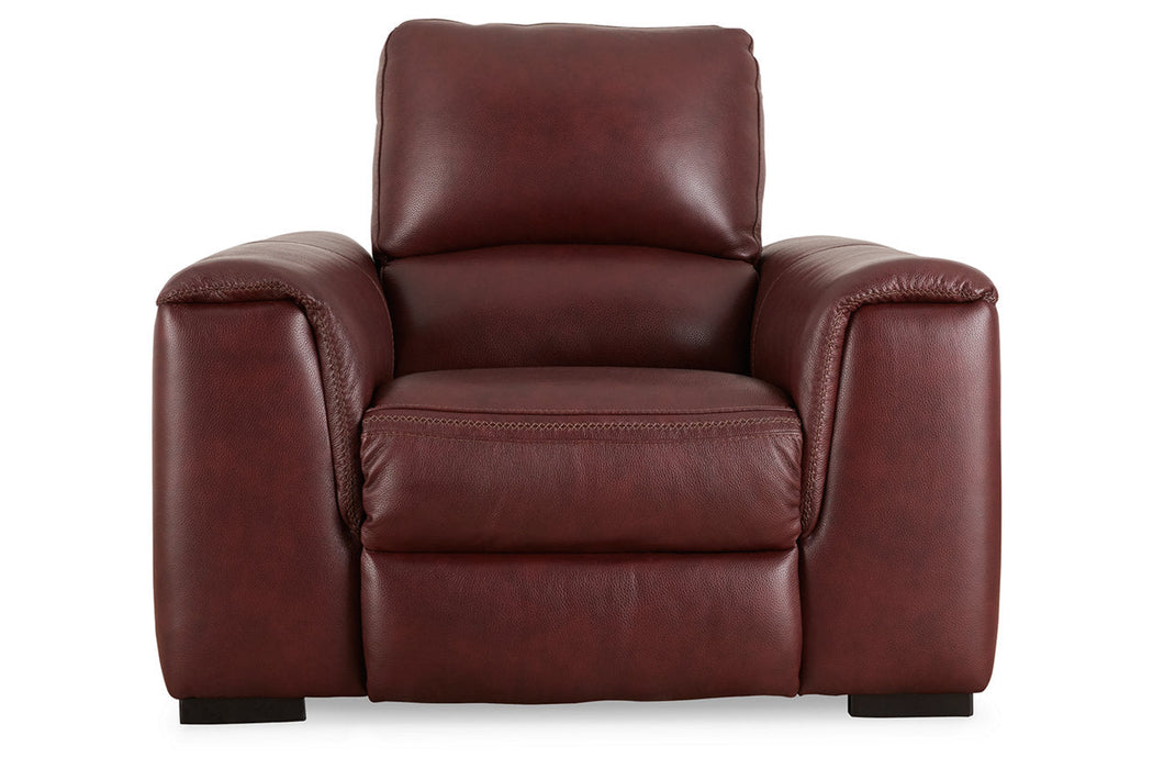 Alessandro Garnet Power Recliner - U2550113 - Vega Furniture