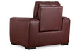 Alessandro Garnet Power Recliner - U2550113 - Vega Furniture