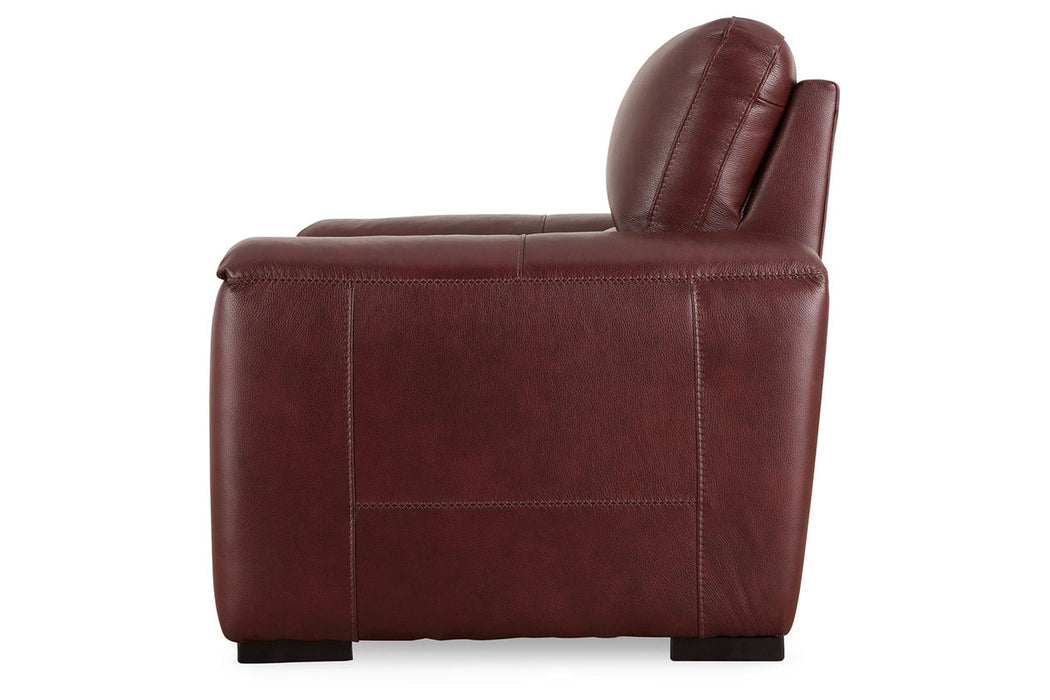 Alessandro Garnet Power Recliner - U2550113 - Vega Furniture