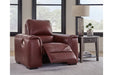 Alessandro Garnet Power Recliner - U2550113 - Vega Furniture