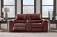 Alessandro Garnet Power Reclining Loveseat with Console - U2550118 - Vega Furniture