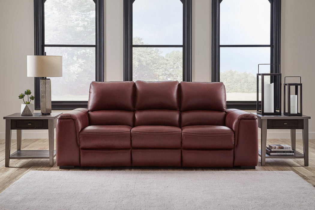 Alessandro Garnet Power Reclining Sofa - U2550115 - Vega Furniture