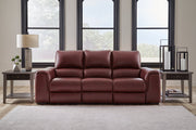 Alessandro Garnet Power Reclining Sofa - U2550115 - Vega Furniture