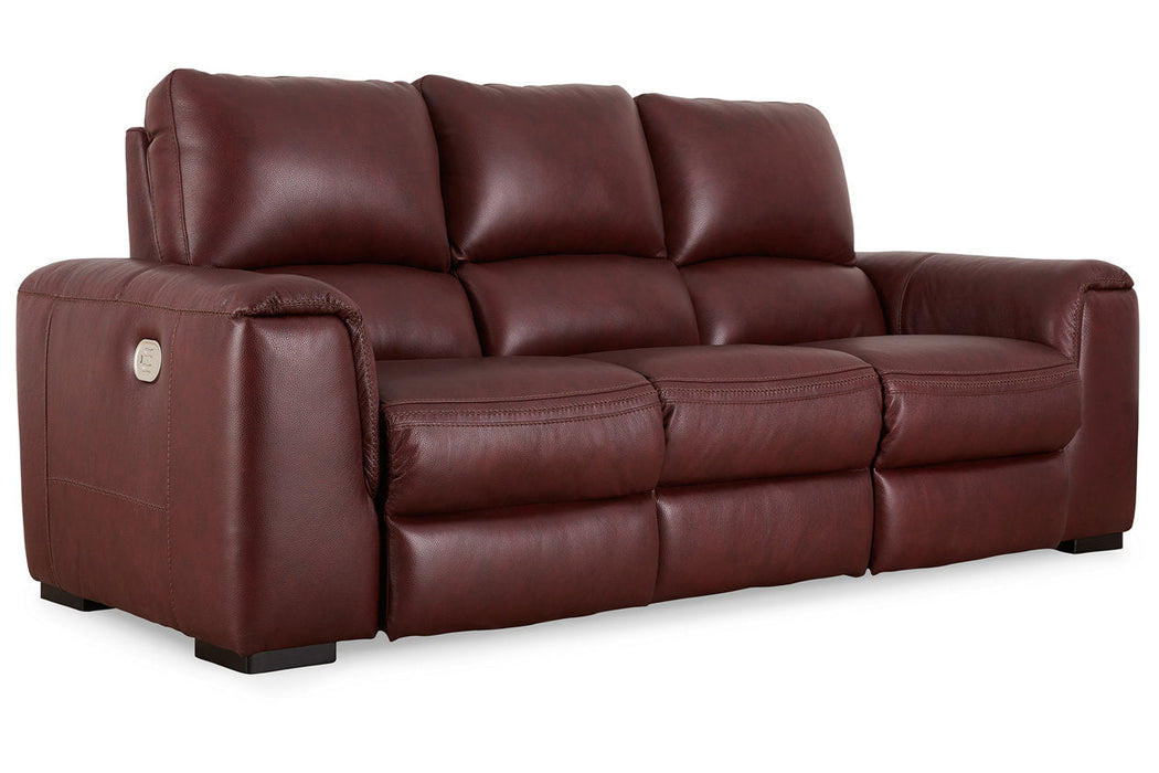 Alessandro Garnet Power Reclining Sofa - U2550115 - Vega Furniture