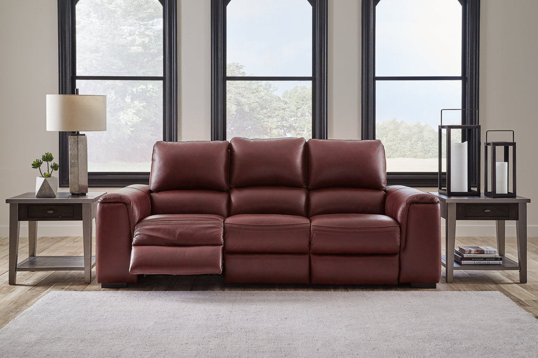 Alessandro Garnet Power Reclining Sofa - U2550115 - Vega Furniture