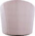 Alessio Pink Velvet Accent Chair - 501Pink - Vega Furniture