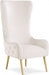 Alexander Cream Velvet Accent Chair - 536Cream - Vega Furniture
