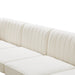 Alina Cream Velvet Modular Corner Chair - 604Cream-Corner - Vega Furniture