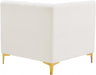 Alina Cream Velvet Modular Corner Chair - 604Cream-Corner - Vega Furniture