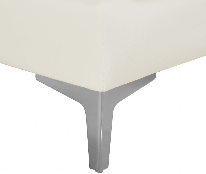 Alina Cream Velvet Modular Sofa - 604Cream-S119 - Vega Furniture