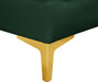 Alina Green Velvet Modular Armless Chair - 604Green-Armless - Vega Furniture