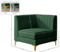 Alina Green Velvet Modular Corner Chair - 604Green-Corner - Vega Furniture