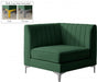 Alina Green Velvet Modular Corner Chair - 604Green-Corner - Vega Furniture