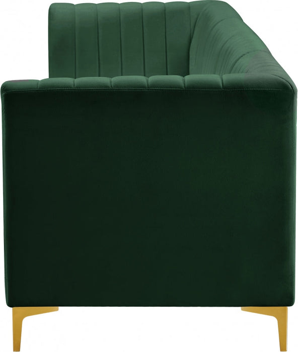 Alina Green Velvet Modular Sofa - 604Green-S119 - Vega Furniture