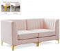 Alina Pink Velvet Modular Sofa - 604Pink-S67 - Vega Furniture