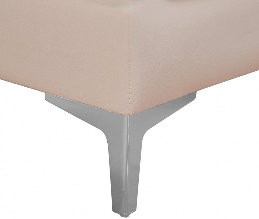 Alina Pink Velvet Modular Sofa - 604Pink-S93 - Vega Furniture
