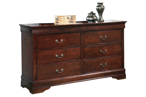 Alisdair Dark Brown Dresser - B376-31 - Vega Furniture