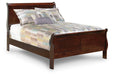 Alisdair Dark Brown Full Sleigh Bed - SET | B376-55 | B376-86 - Vega Furniture