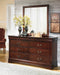 Alisdair Dark Brown Sleigh Bedroom Set - SET | B376-82 | B376-97 | B376-31 | B376-36 | B376-92 | B376-46 - Vega Furniture