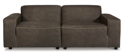 Allena Gunmetal Loveseat - SET | 2130164 | 2130165 - Vega Furniture