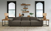 Allena Gunmetal Sofa - SET | 2130164 | 2130165 | 2130146 - Vega Furniture