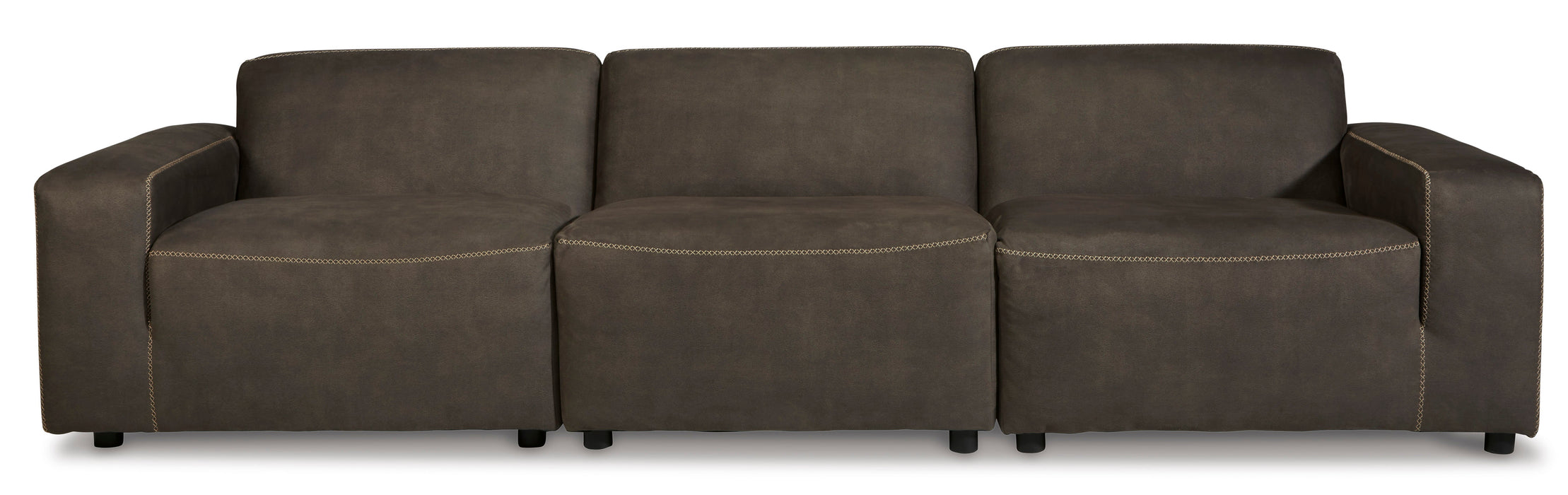 Allena Gunmetal Sofa - SET | 2130164 | 2130165 | 2130146 - Vega Furniture