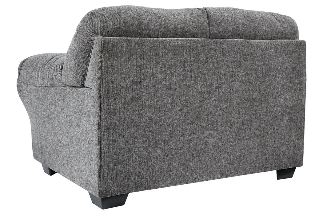 Allmaxx Pewter Loveseat - 2810535 - Vega Furniture