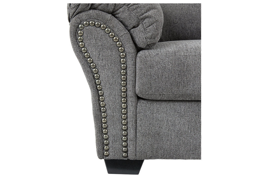 Allmaxx Pewter Loveseat - 2810535 - Vega Furniture