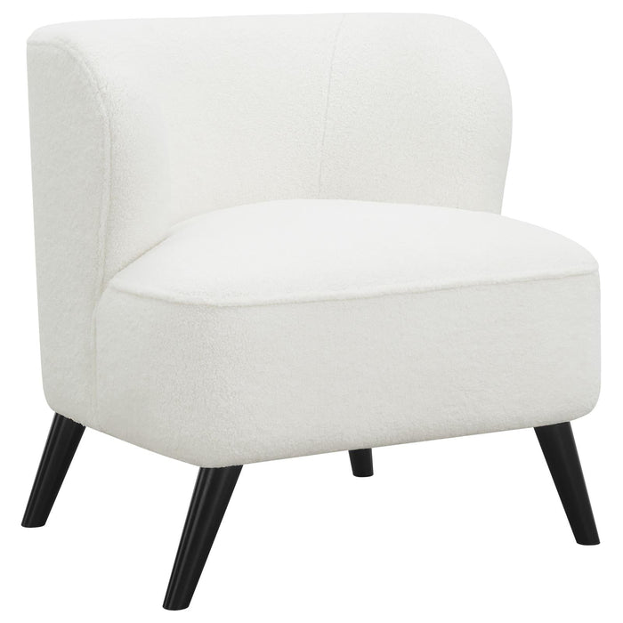 Alonzo Natural Upholstered Track Arms Accent Chair - 905676 - Vega Furniture