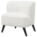 Alonzo Natural Upholstered Track Arms Accent Chair - 905676 - Vega Furniture