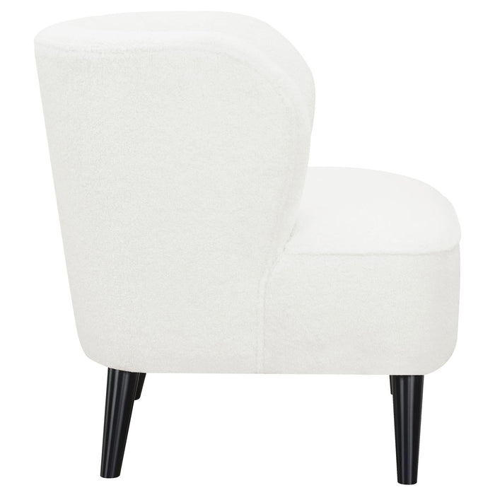 Alonzo Natural Upholstered Track Arms Accent Chair - 905676 - Vega Furniture